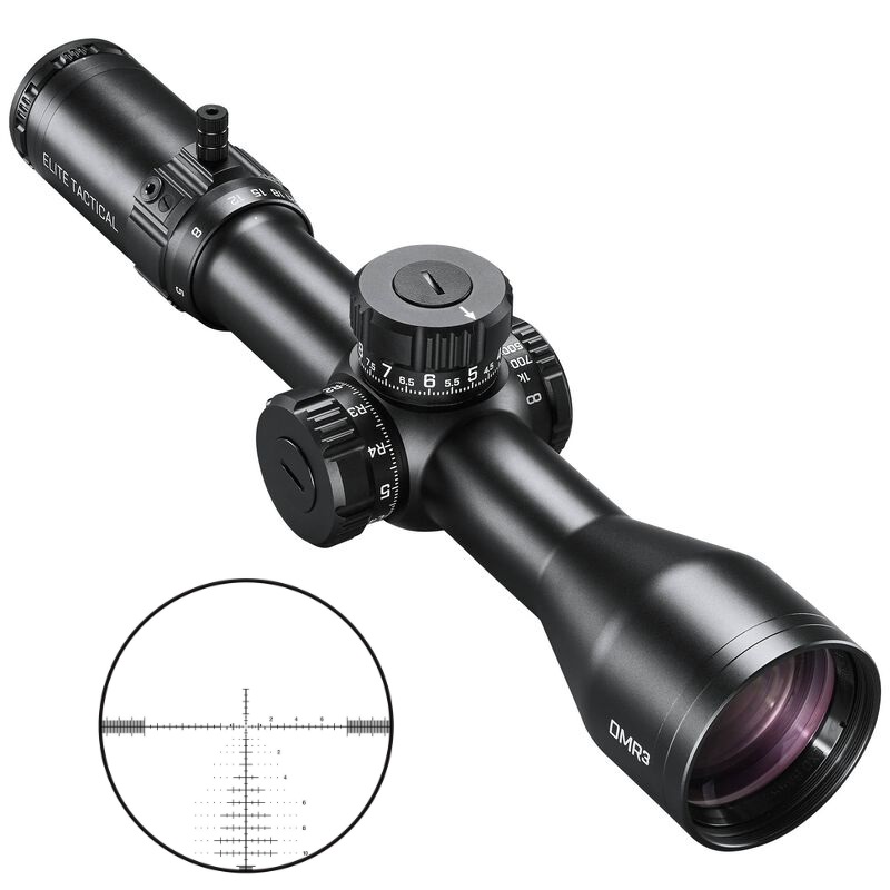 Bushnell Elite Tactical DMR3 Rifle Scope 3.5-21x50mm 34mm FFP G4P Black