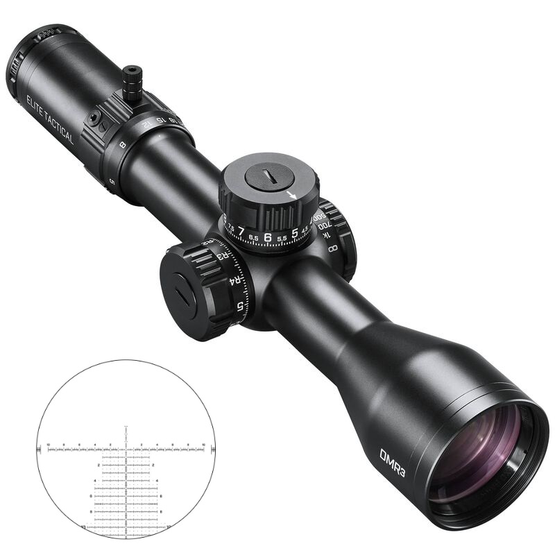 Bushnell 3.5-21x50 DMR3 Black Elite Tactical ED-Prime Obj