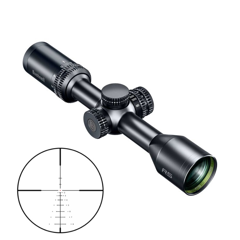 Bushnell Trophy R5 Rifle Scope 4-12x40 1" DOA LRH800 Black