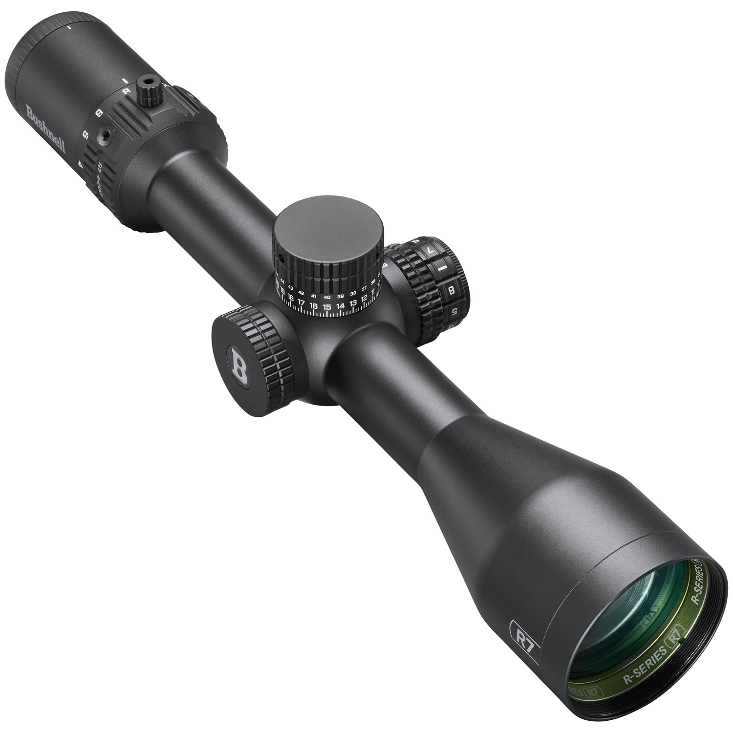 Bushnell R7 4-20x50 Ffp MOA Hldovr Black Accessory-Scopes