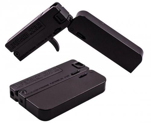 Trailblazer Firearms Trailblazer LifeCard Handgun .22LR Single Action 2 1/2" Barrel Black