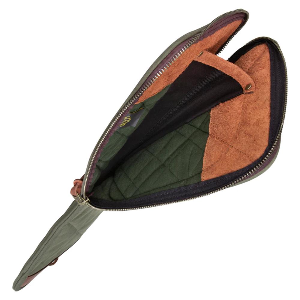 Boyt Signature Series Waxed Canvas Takedown Case Shotgun Case 34" OD Green Boyt Signature Series Waxed Canvas Takedown Case Shotgun Case 34" OD Green