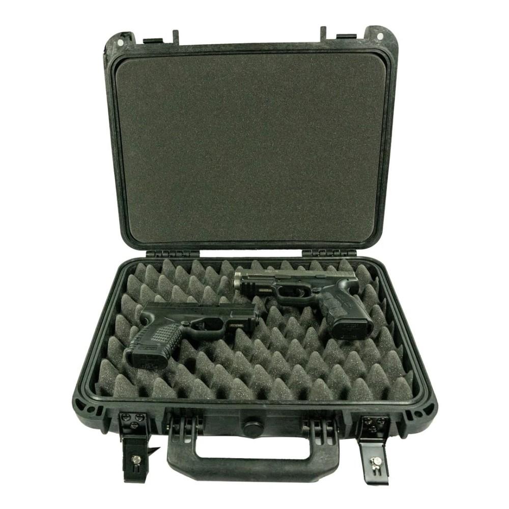 Boyt H15 Compact Double Handgun/Accessory Hard Case Black Boyt H15 Compact Double Handgun/Accessory Hard Case Black