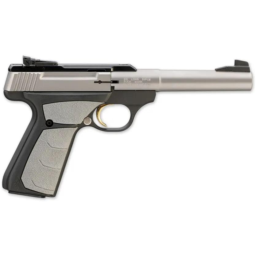 Browning Buckmark Camp Ufx 22LR Stainless 5.5" Browning Buckmark Camp Ufx 22LR Stainless 5.5"