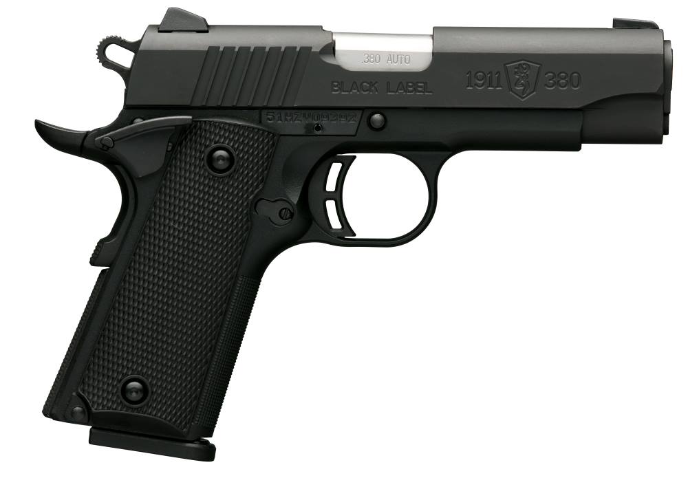 Browning 1911-380 380ACP Compact Black/POLY Firearm Browning 1911-380 380ACP Compact Black/POLY Firearm