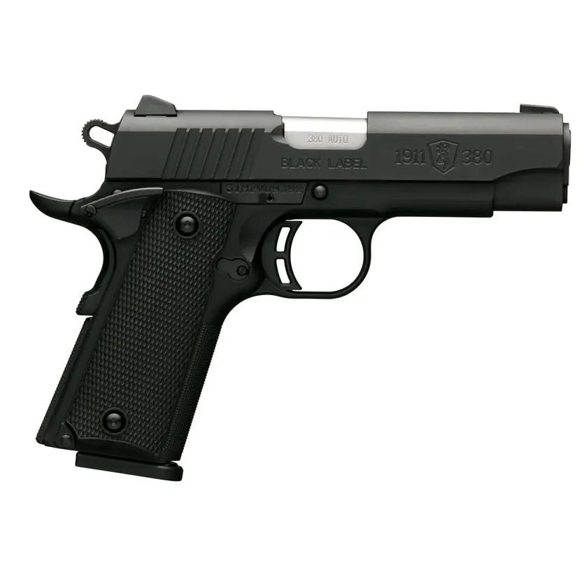 Browning 1911-380 380ACP Compact Black/POLY Firearm Browning 1911-380 380ACP Compact Black/POLY Firearm