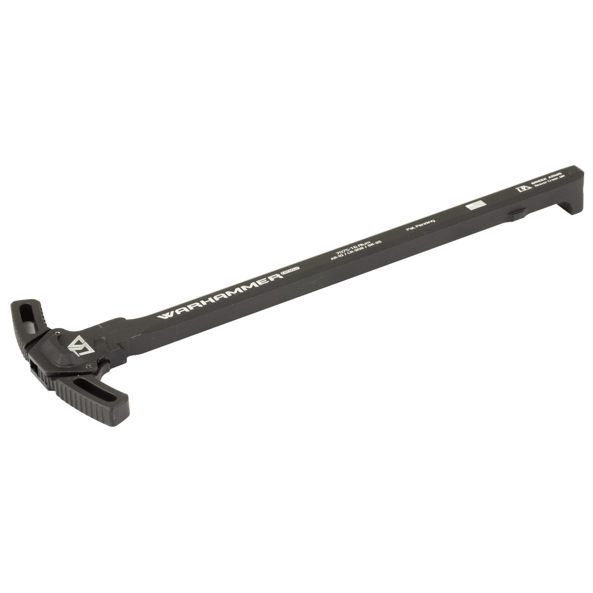 Breek Arms Breek Warhammer MOD2 Ambi AR-10 Charging Handle Black