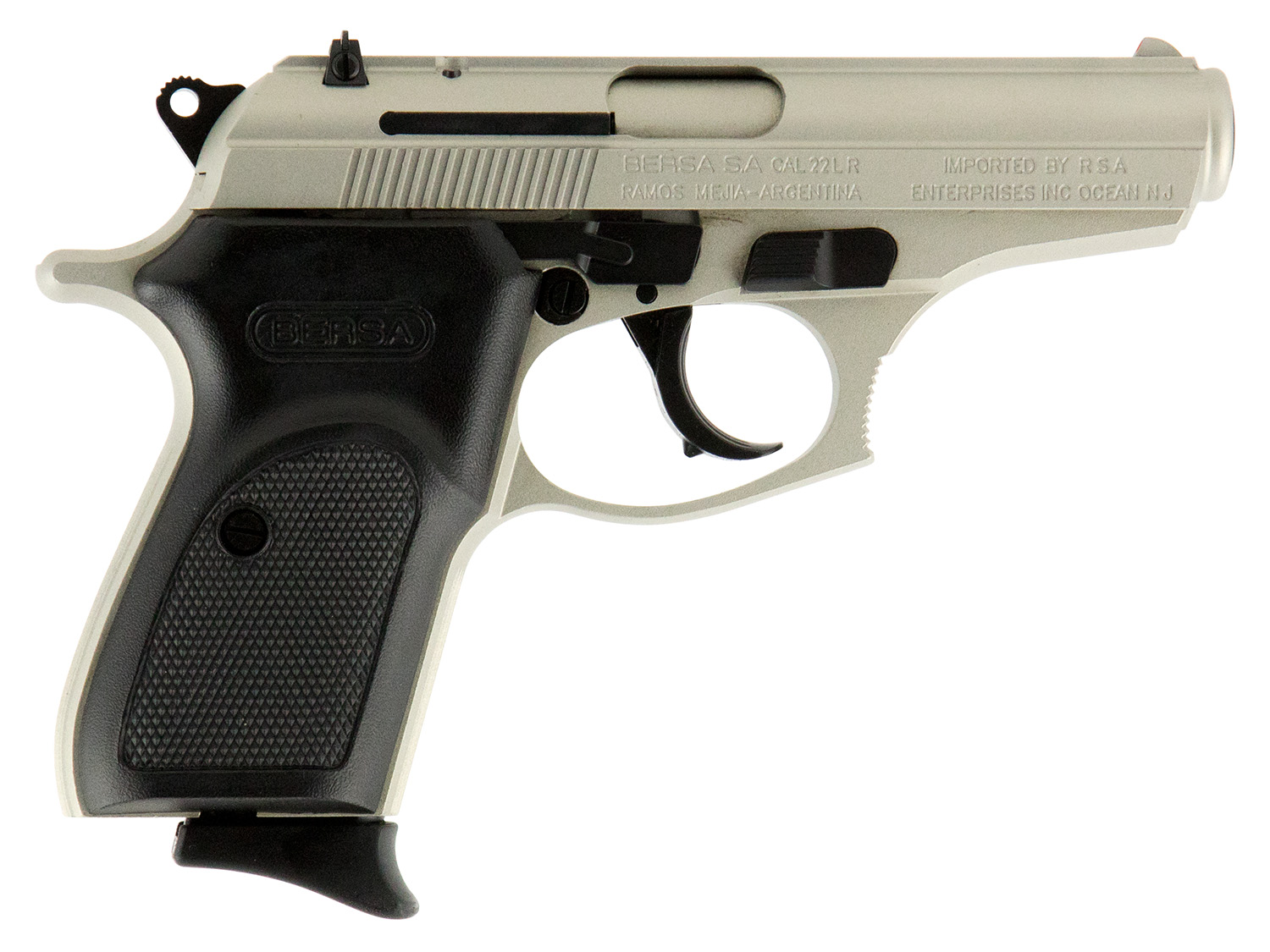 Bersa Thunder 22LR Da Nickel 10RD Pistol Semi-Auto Pistol