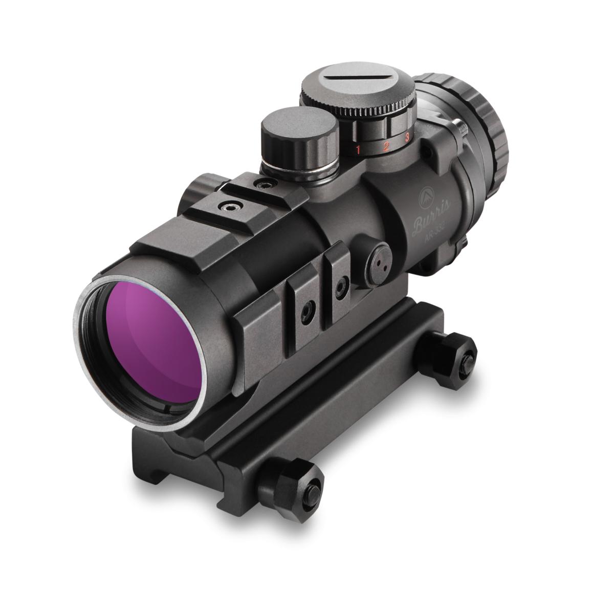 Burris Company Inc. REFURBISHED Burris AR-332 Red Dot Sight - 3x32mm Illuminated Ballistic CQ Reticle Black