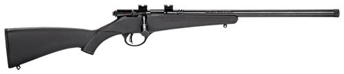 Savage Arms Savage Rascal FV-SR .22LR Single Shot 16.13" Heavy Barrel Synthetic Stock-Black
