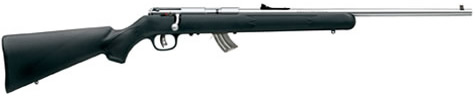 Savage Arms Savage Mark II F Rifle 22LR 10/rd 21" Stainless Steel Barrel with Black Stock