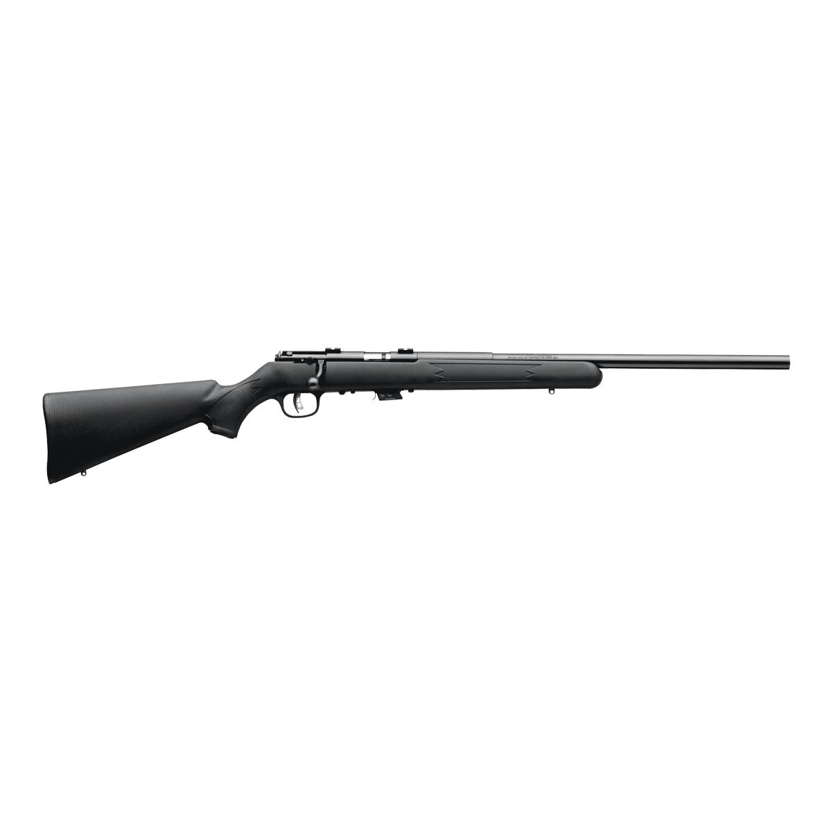 Savage Mark II FV Rifle .17 HM2 5rd Magazine 21" Barrel Synthetic Black Stock Savage Mark II FV Rifle .17 HM2 5rd Magazine 21" Barrel Synthetic Black Stock