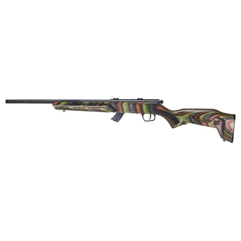 Savage Arms Savage Mark II Minimalist Rifle 22 LR 10/rd 18" Barrel Green Wood