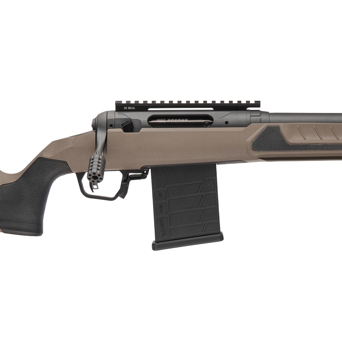 Savage 110 Core Tactical Rifle 6.5 Creedmoor 10rd Magazine 24" Threaded Fluted Barrels Coyote Tan Synthetic Savage 110 Core Tactical Rifle 6.5 Creedmoor 10rd Magazine 24" Threaded Fluted Barrels Coyote Tan Synthetic