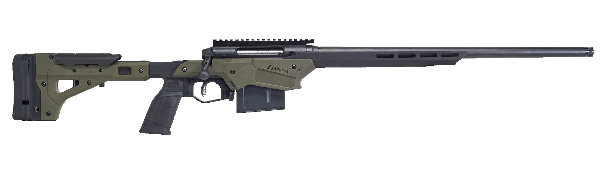 Savage Arms Savage Axis II Precision Rifle 243 Win 10/rd 22" Barrel OD Green
