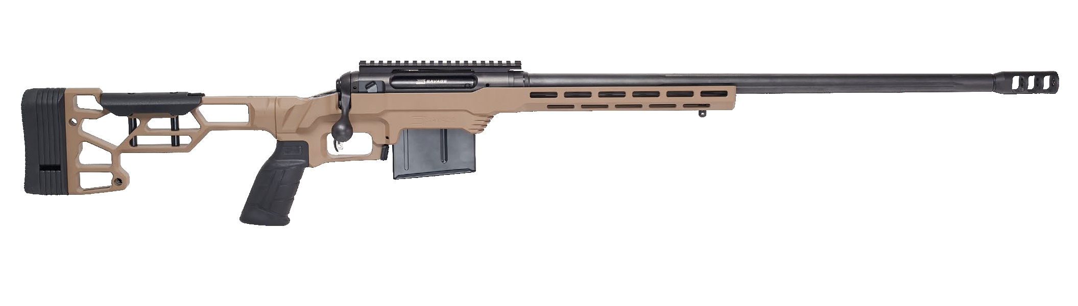 Savage 110 Precision Rifle .300 PRC 5/rd 24" Barrel FDE Savage 110 Precision Rifle .300 PRC 5/rd 24" Barrel FDE