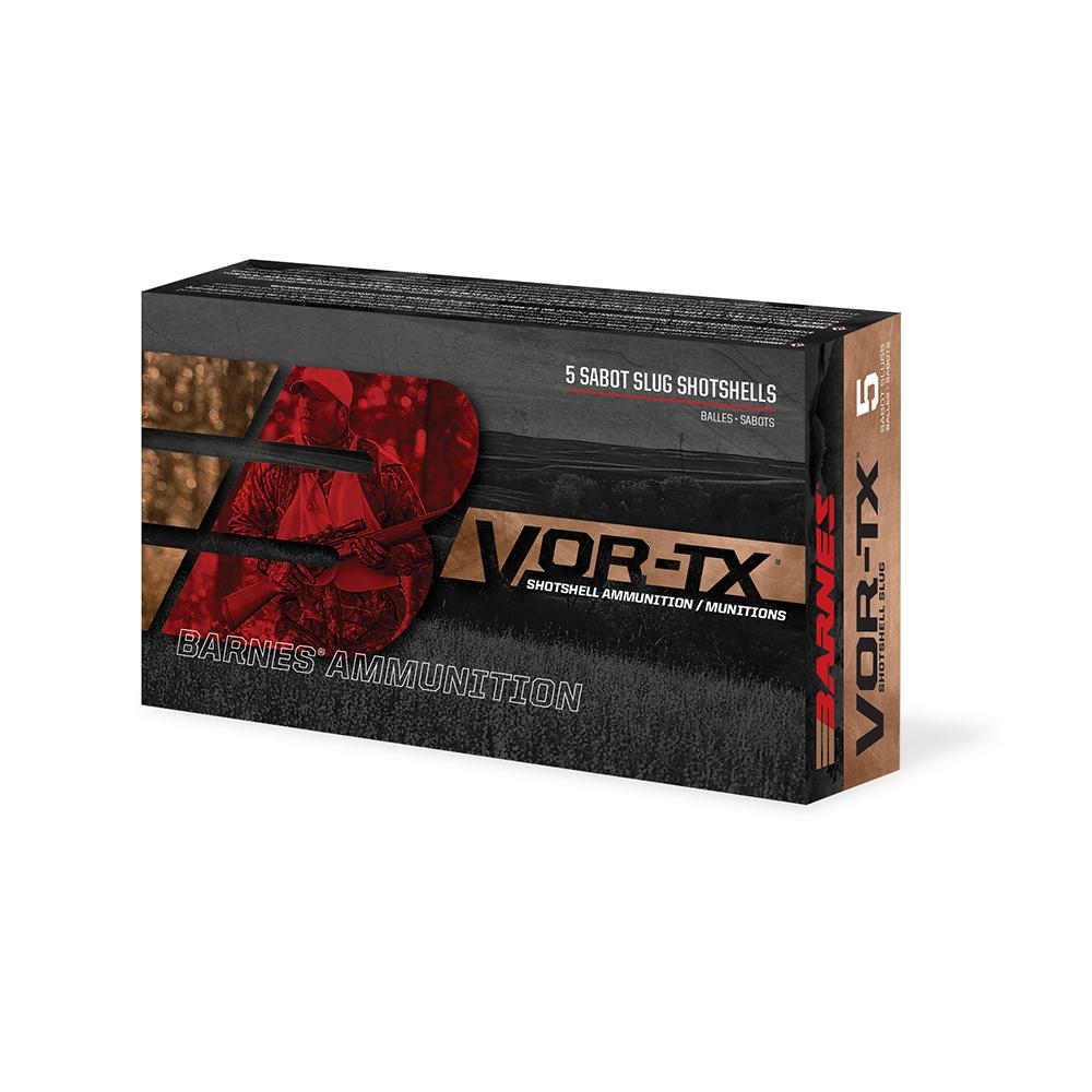Barnes Bullets Barnes VOR-TX Shotshells 12ga 2-3/4 437gr 1450 Slug 5/ct