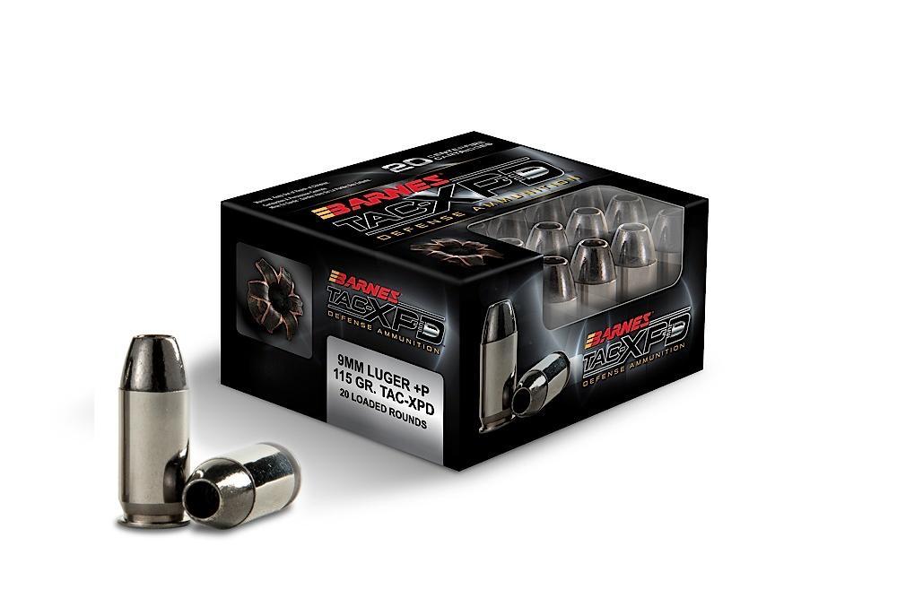 Barnes Bullets Barnes Tac-Xpd 9mm 115GR Hp 20/200