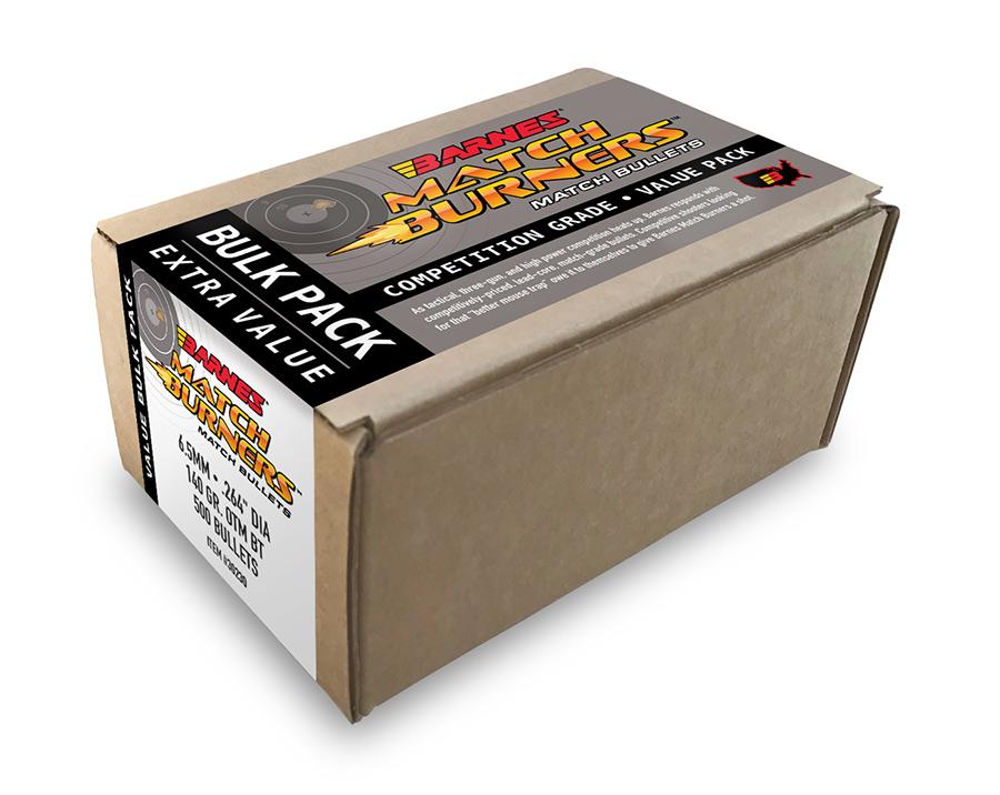Barnes Bullets Barnes Match Burners Rifle Bullets 6mm .243" 105 gr BT MATCH 500/ct