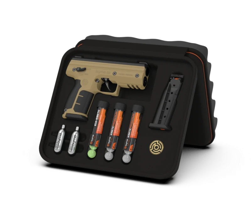 Byrna Technologies Byrna Sk68300_tan_kinetic .68 Cal Non-Lethal