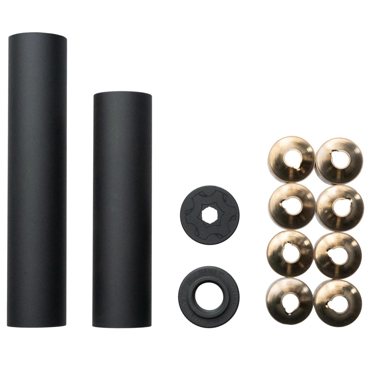 Cmmg Zeroed 22 Plus Direct Thread Suppressor .22 LR 1" Diameter 4.5" Length Black Cmmg Zeroed 22 Plus Direct Thread Suppressor .22 LR 1" Diameter 4.5" Length Black