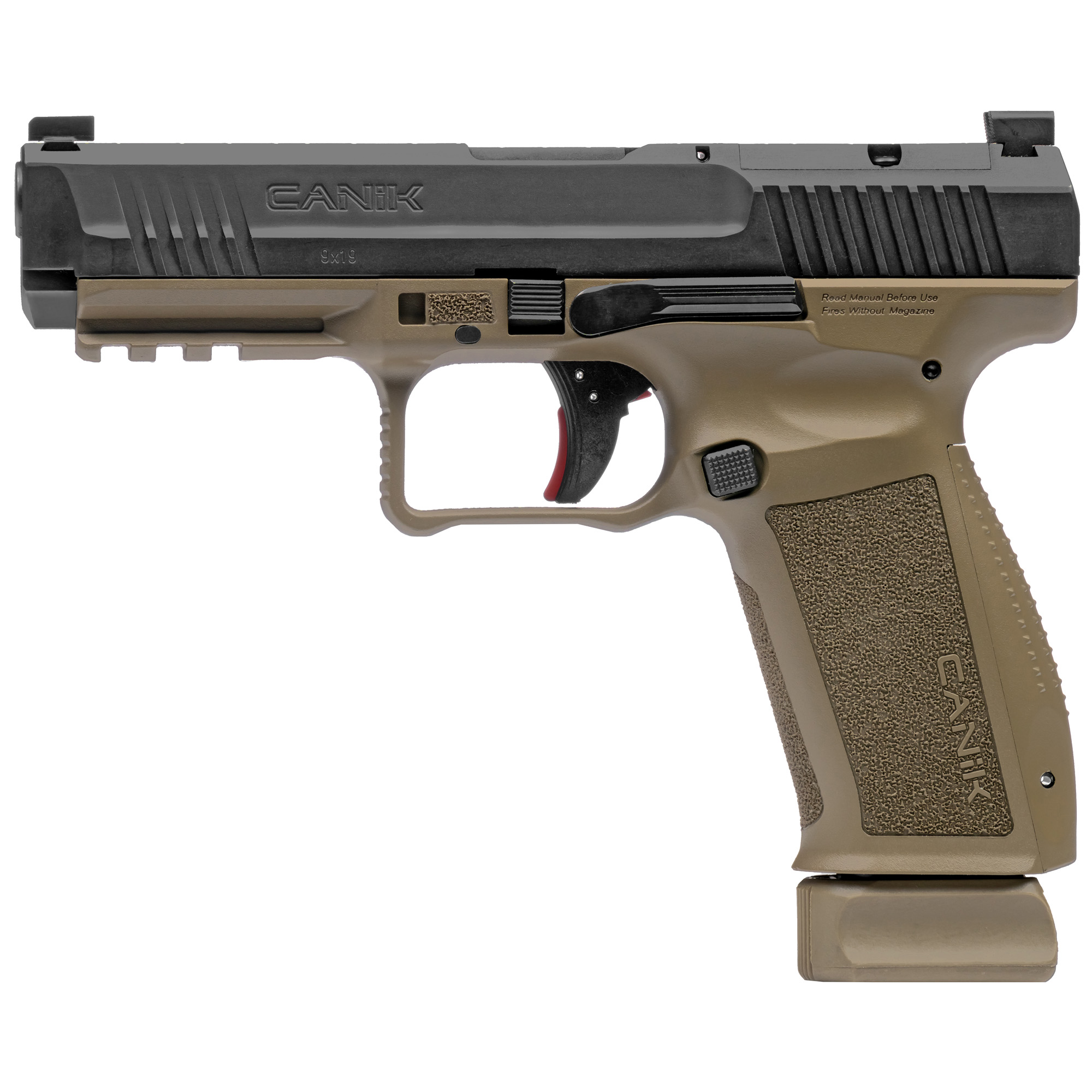 CANIK METE SFT Handgun 9mm Luger 20rd Magazine 4.46" Barrel FDE Grip