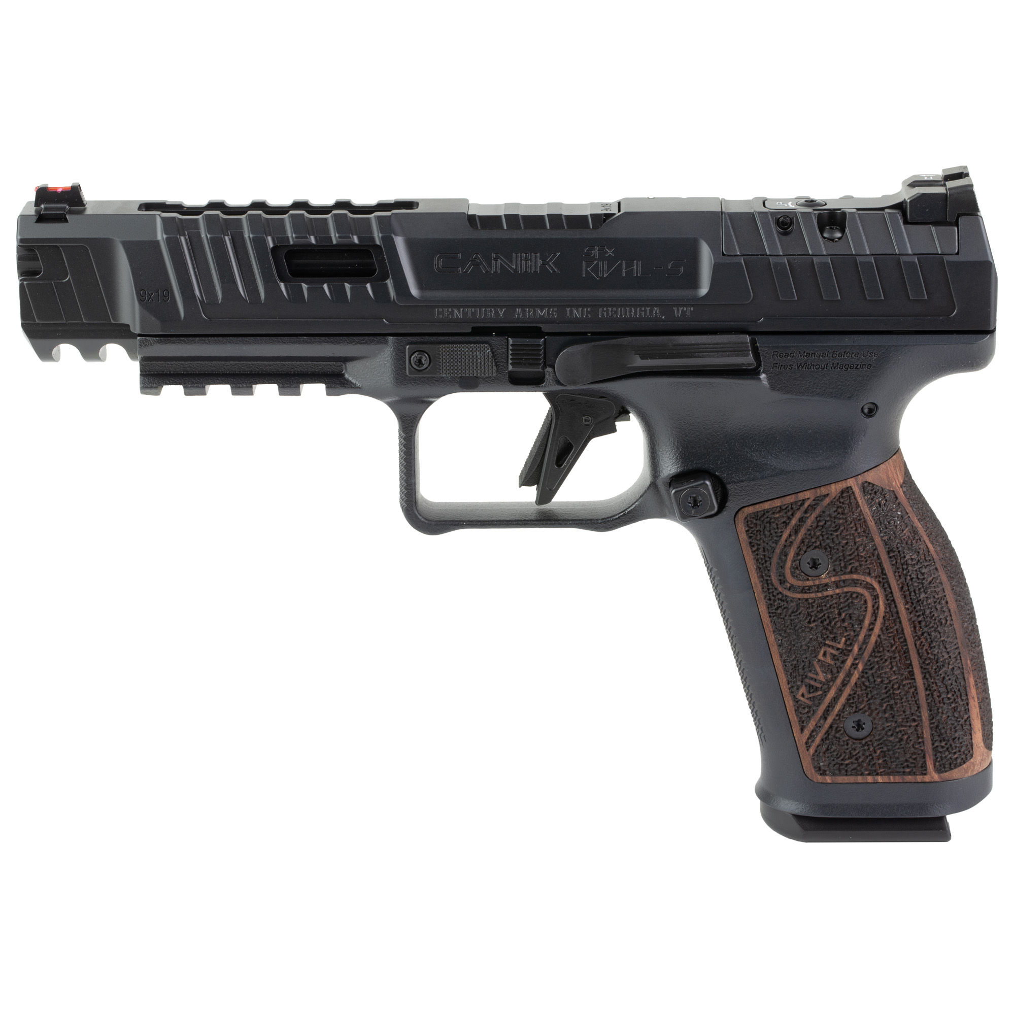 CANIK Sfx Rival-S 9mm Black Rosewood Semi-Auto Pistol