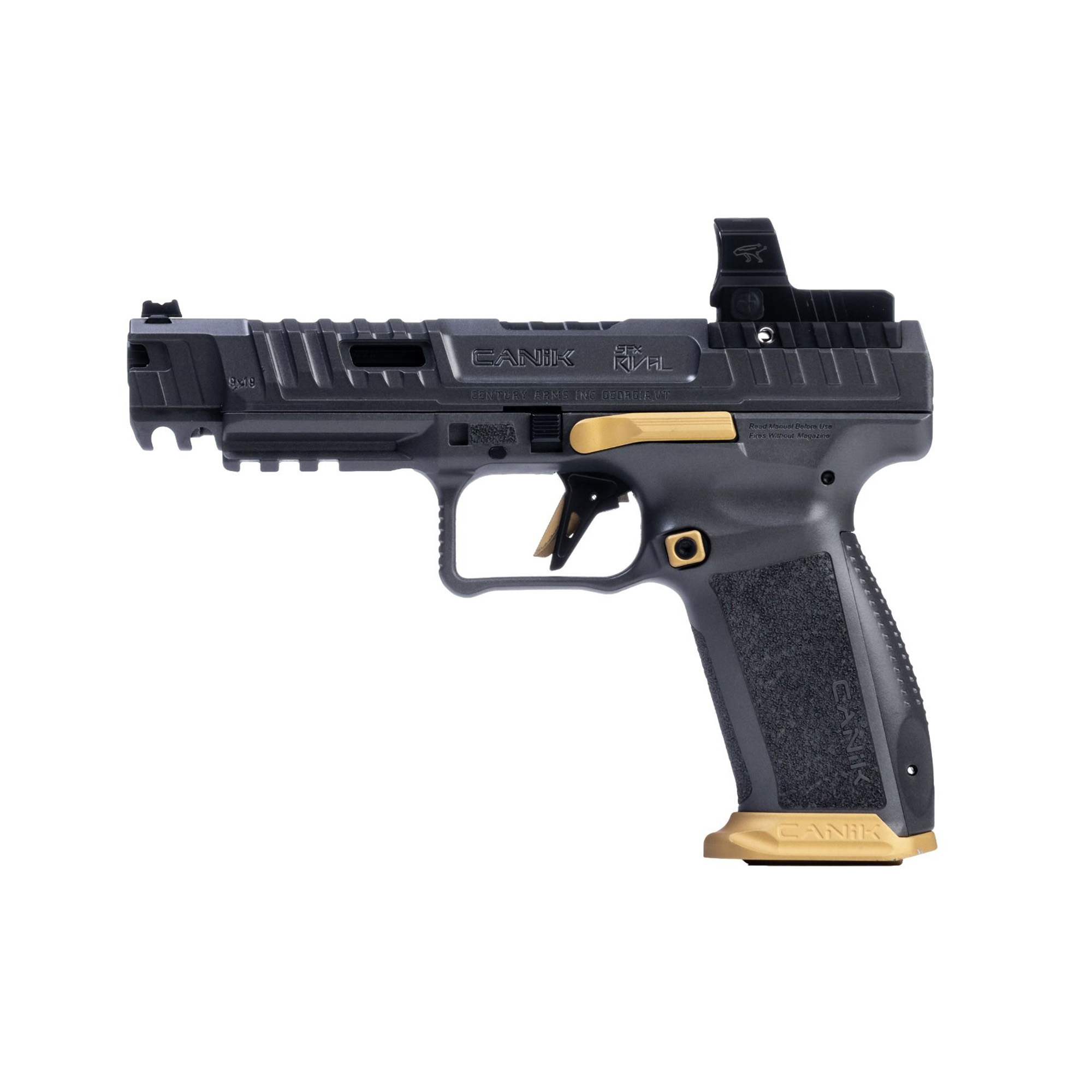 CANIK SFx Rival Handgun 9mm Luger 18rd Magazines (2) 5" Barrel Canik Grey