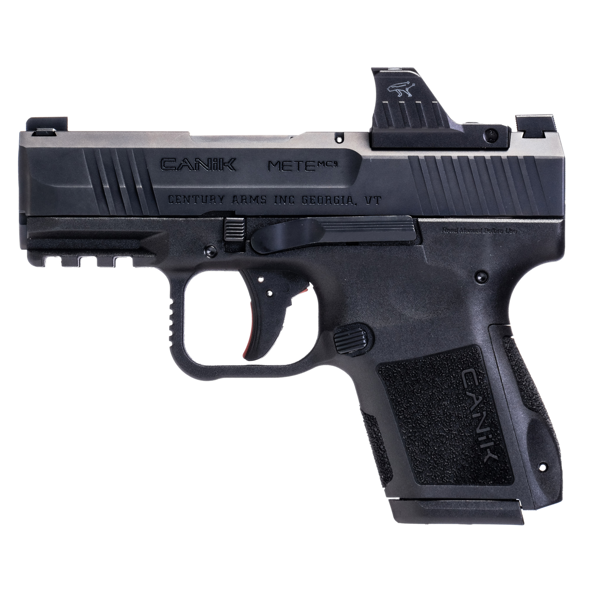 CANIK Mete Mc9 9mm Black 15+1 Mo1 Semi-Auto Pistol