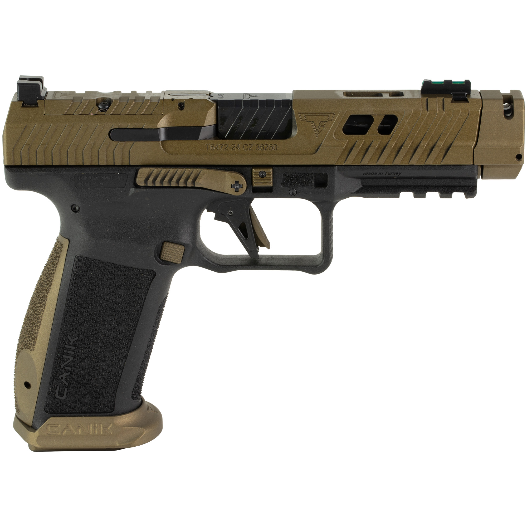 CANIK Tti Combat 9mm Brz 21+1 Optic Semi-Auto Pistol CANIK Tti Combat 9mm Brz 21+1 Optic Semi-Auto Pistol