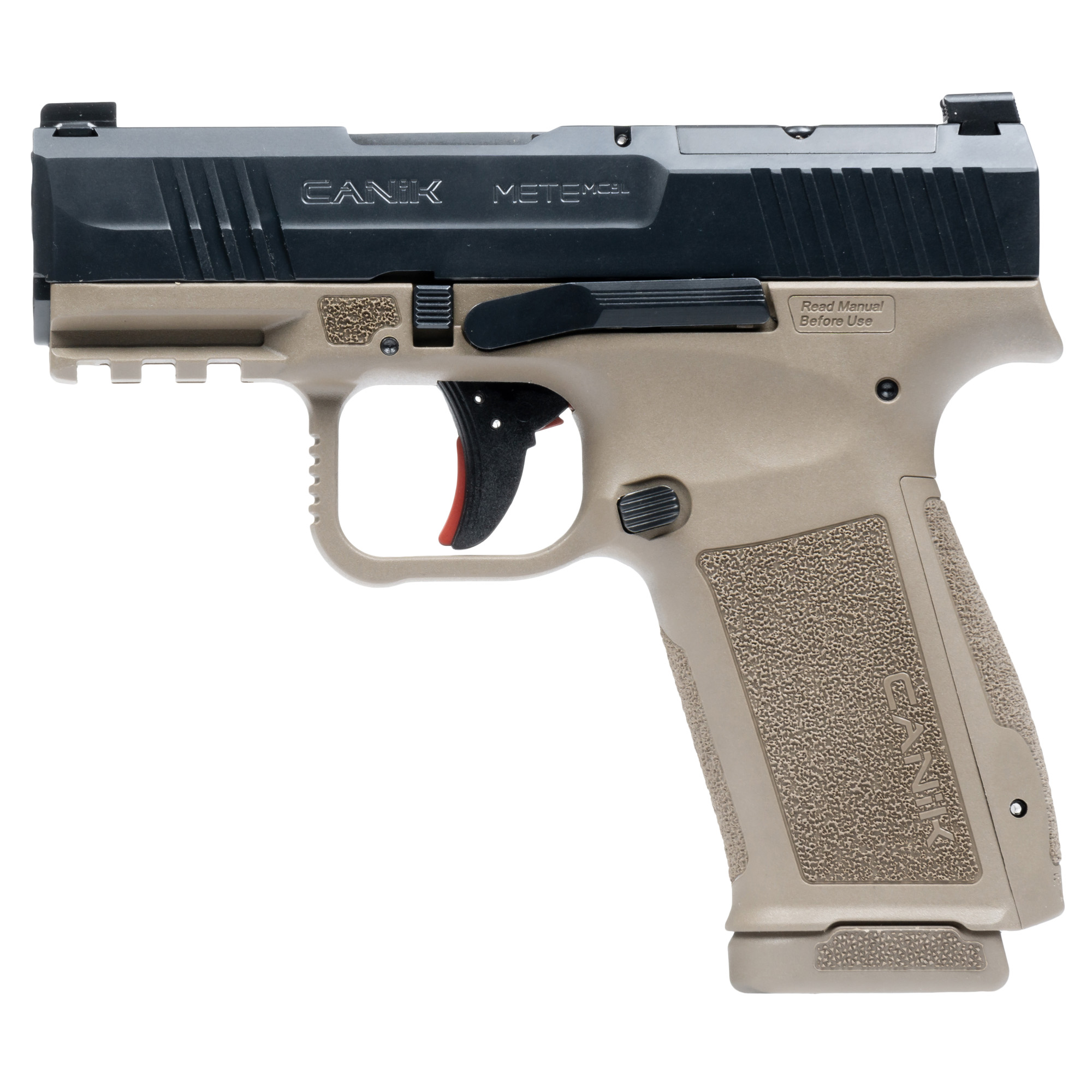CANIK Mete Mc9l 9mm Black/FDE 17+1 Semi-Auto Pistol