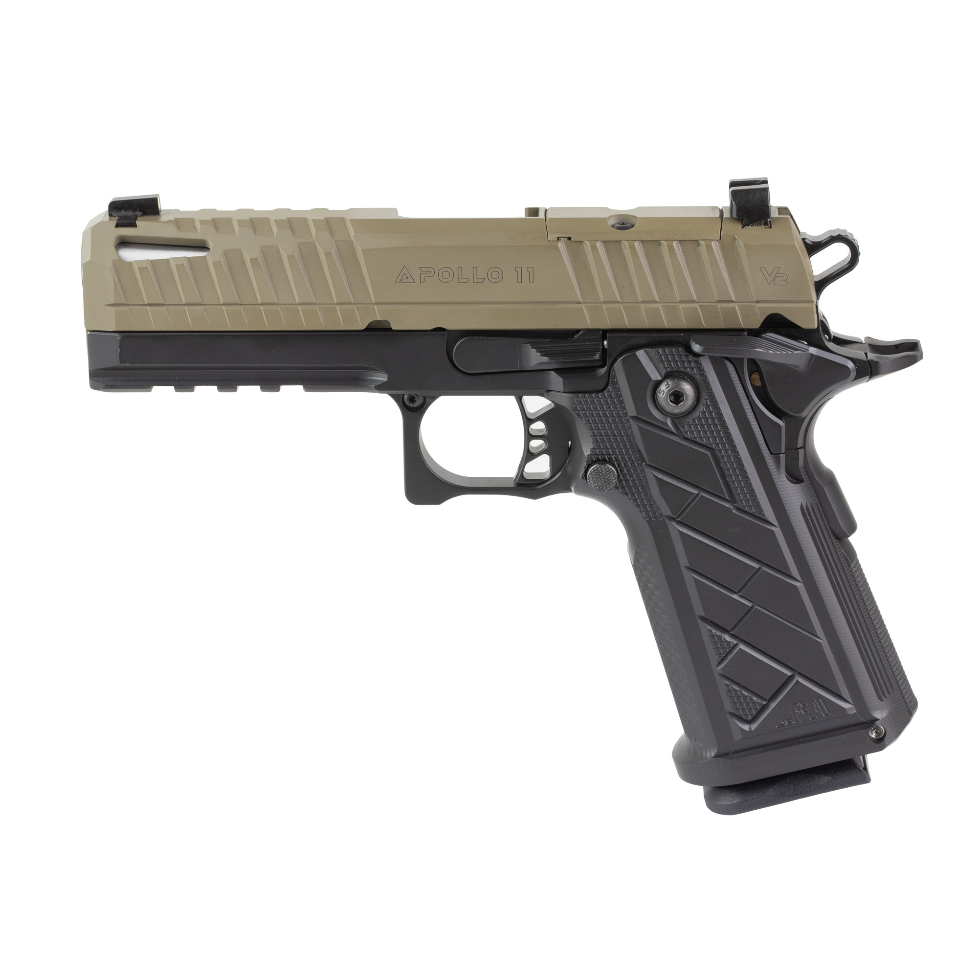 Century Arms LFA Apollo 11 Compact Handgun 9mm Luger 18rd Magazine 4.15" Barrel FDE/Black