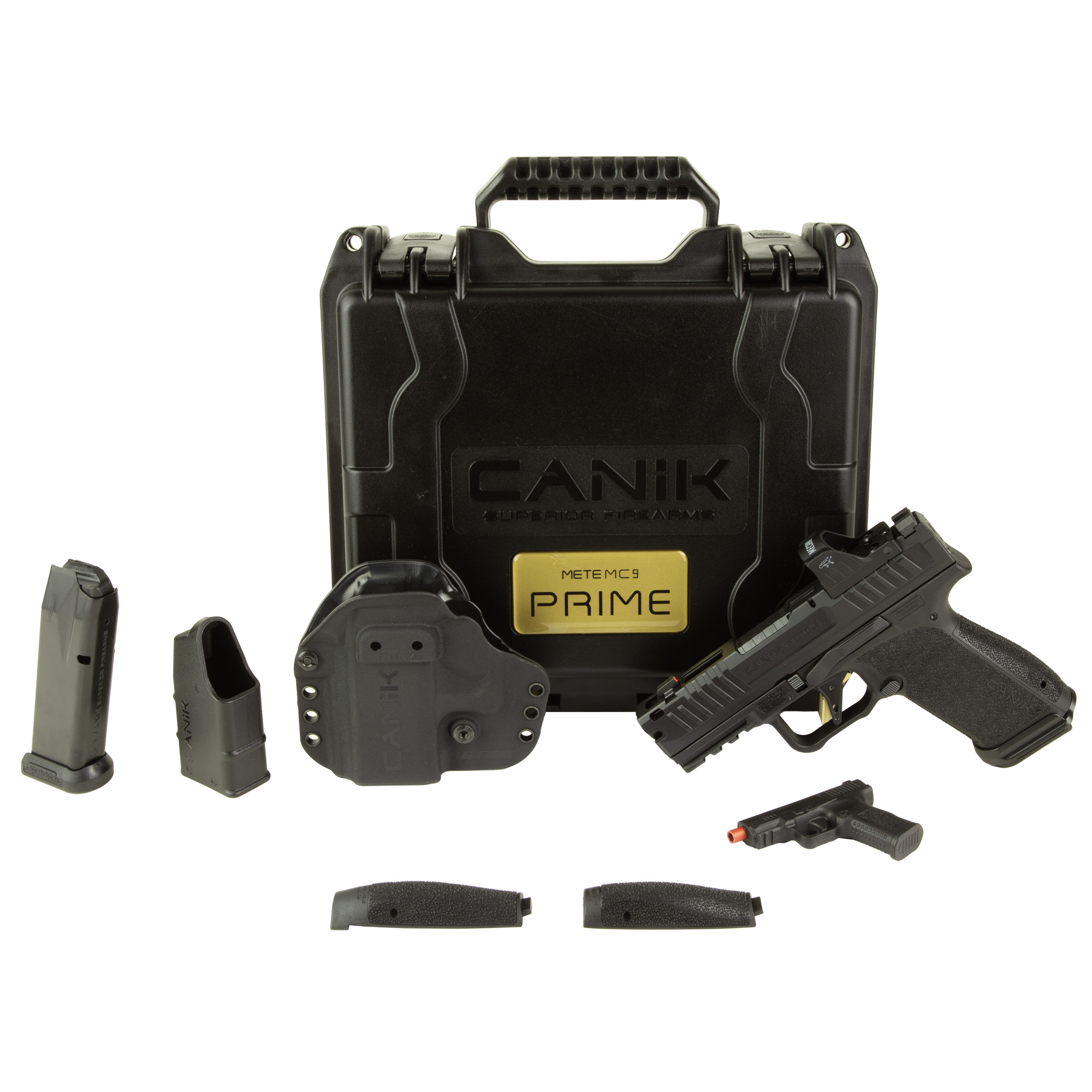 CANIK Mete Mc9 Prime 9mm Bk 17+1 Mo1 Semi-Auto Pistol