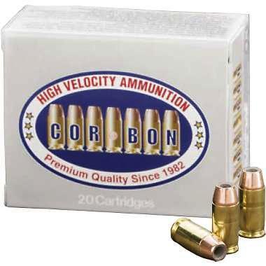 Corbon Inc. Corbon Self-Defense JHP Handgun Ammunition .380 ACP 90 gr JHP 1050 fps 20/ct