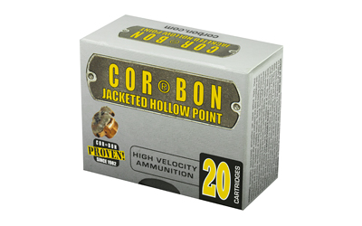 Corbon Self-Defense JHP Handgun Ammunition .380 ACP 90 gr JHP 1050 fps 20/ct Corbon Self-Defense JHP Handgun Ammunition .380 ACP 90 gr JHP 1050 fps 20/ct