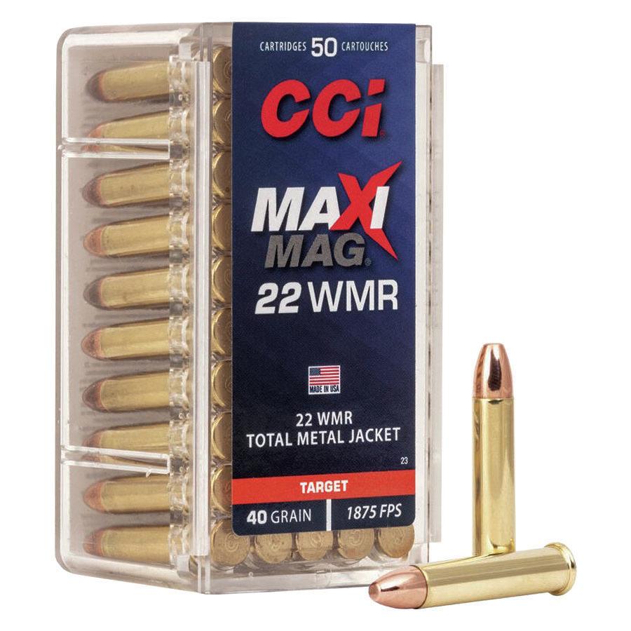Cci Maxi-Mag Rimfire Ammunition .22 WMR 40 gr Cci Maxi-Mag Rimfire Ammunition .22 WMR 40 gr