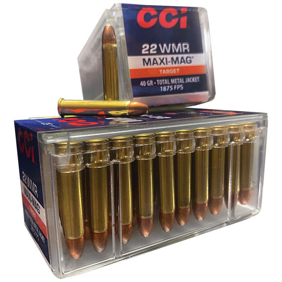 Cci Maxi-Mag Rimfire Ammunition .22 WMR 40 gr Cci Maxi-Mag Rimfire Ammunition .22 WMR 40 gr