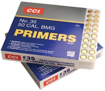 Cci Standard Primers #35 .50 Cal BMG - 500/ct