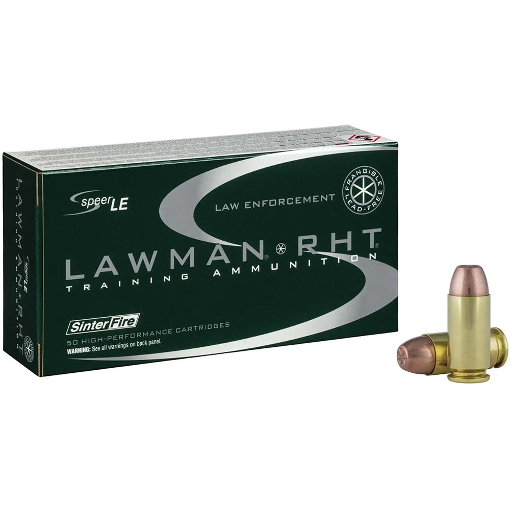 Cci Speer Lawman Handgun Ammunition .40 S&W 125 gr RHT Frangible 900 fps 50/ct