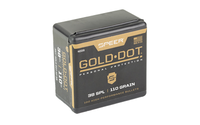 Speer Spr Gold Dot .357 110GR Hp 100CT Hollow Point Speer Spr Gold Dot .357 110GR Hp 100CT Hollow Point