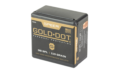 Speer Spr Gold Dot .357 110GR Hp 100CT Hollow Point Speer Spr Gold Dot .357 110GR Hp 100CT Hollow Point