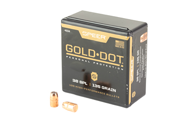 Speer Ammunition Speer Spr Gold Dot .357 135GR Hp Sb 100CT Hollow Point