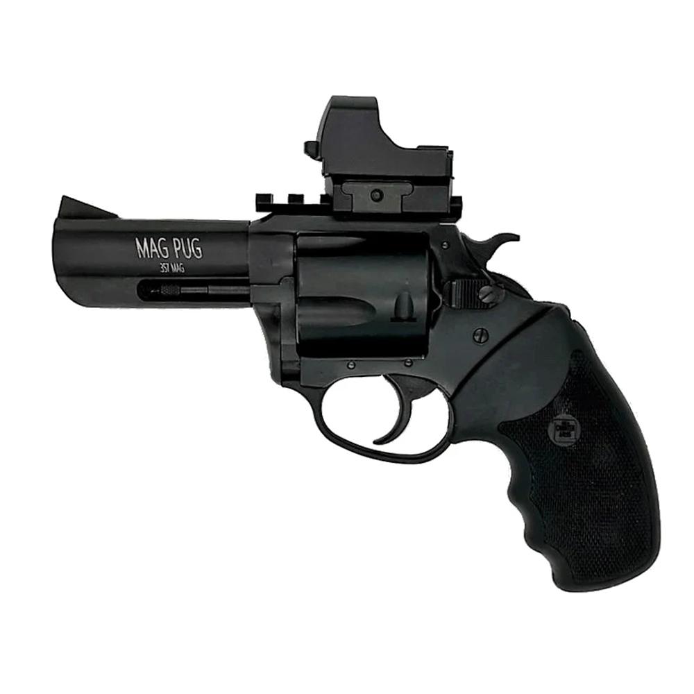 Charter Mag Pug 357M Black 5RD 3" Reddot Revolver Charter Mag Pug 357M Black 5RD 3" Reddot Revolver