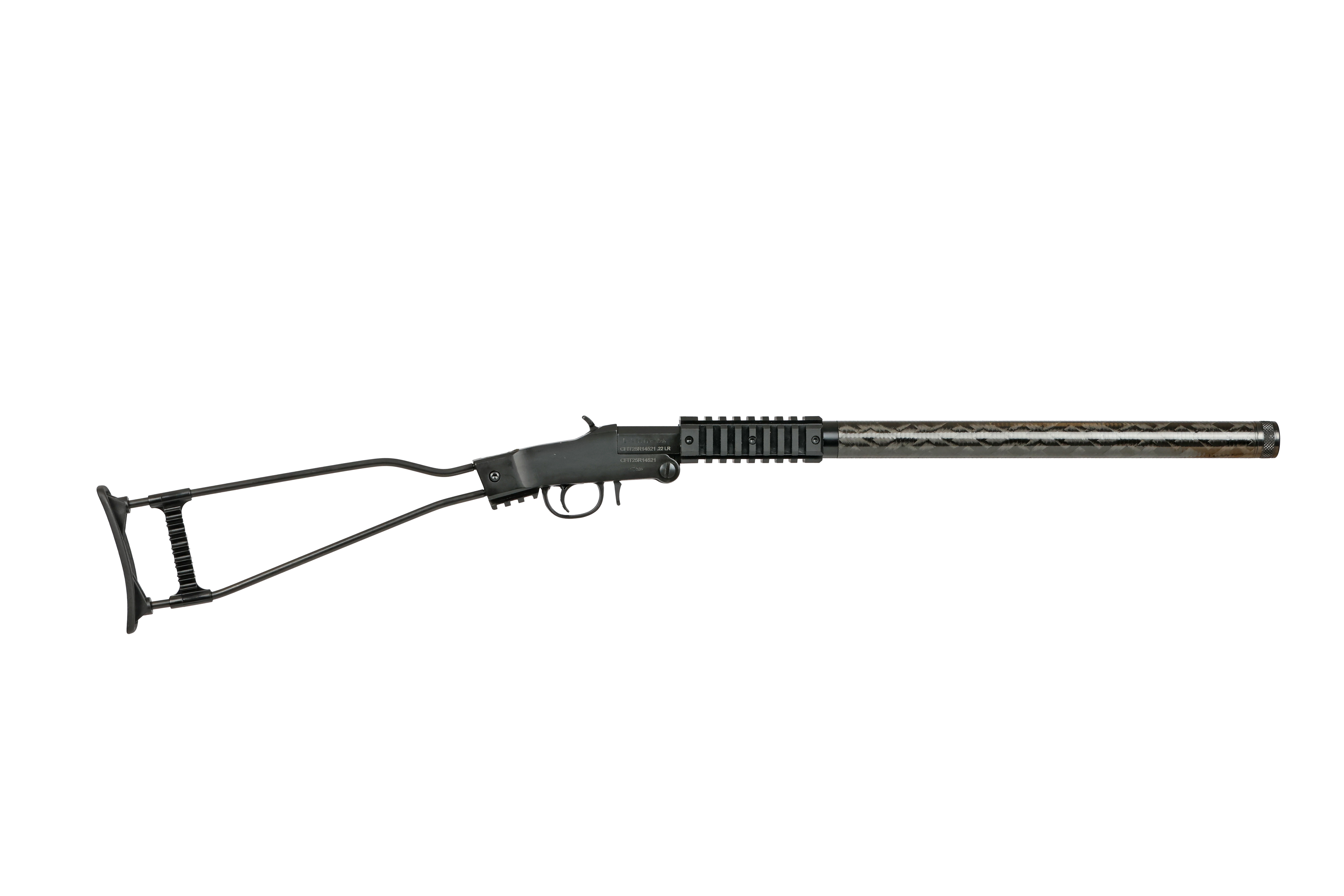 Chiappa Firearms USA Ltd Chiappa Little Badger Rifle .22 LR Single Shot 18.5" Carbon Shroud Barrel