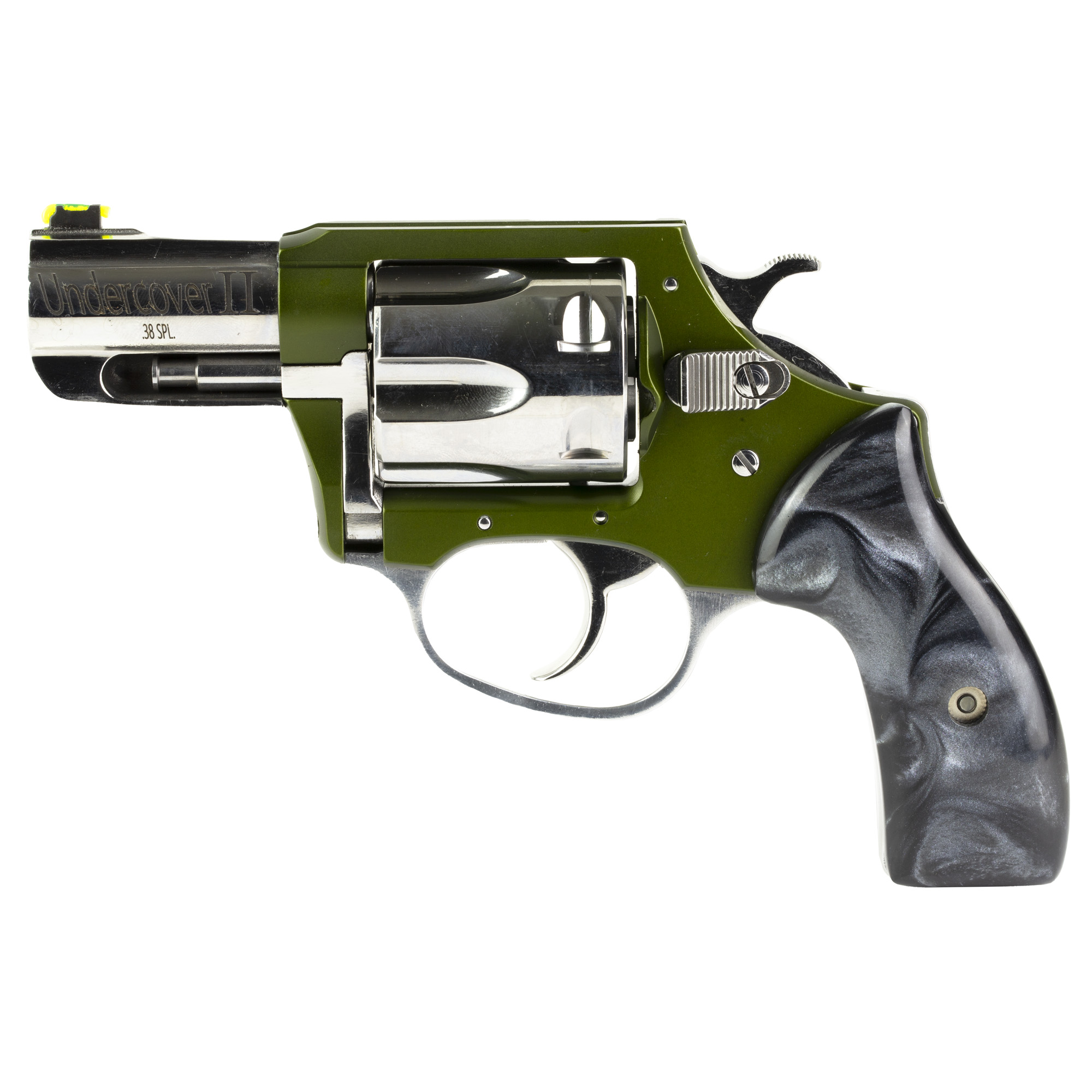 Charter Arms Charter Undercover II OD Green Handgun .38 Spl 6rd Capacity 2" Barrel