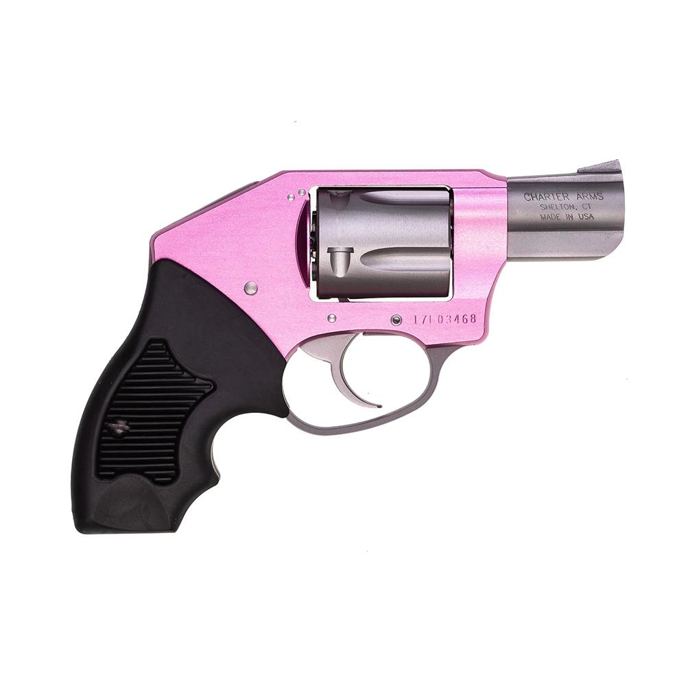 Charter Pink Lady Off Duty Handgun .38 Spl 5rd Capacity 2" Barrel Charter Pink Lady Off Duty Handgun .38 Spl 5rd Capacity 2" Barrel