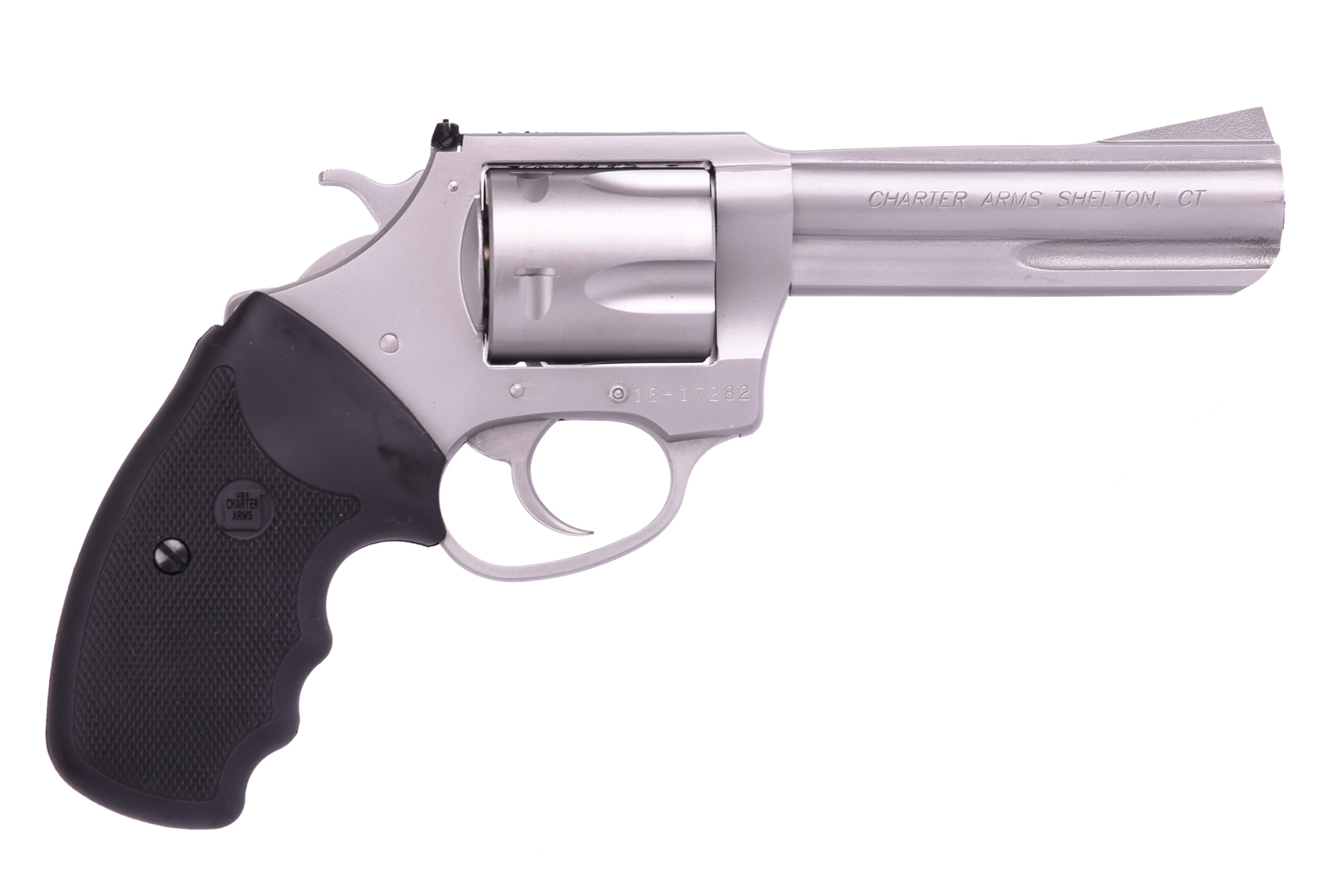 Charter Arms Charter PITBULL 9MM Stainless 4.2" AS Revolver