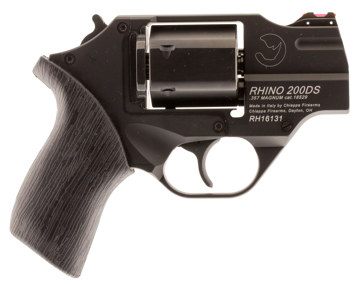Chiappa Firearms USA Ltd Chiappa Rhino .357mag Revolver 200DS Black 2in Barrel 3MOON Clips 6RND