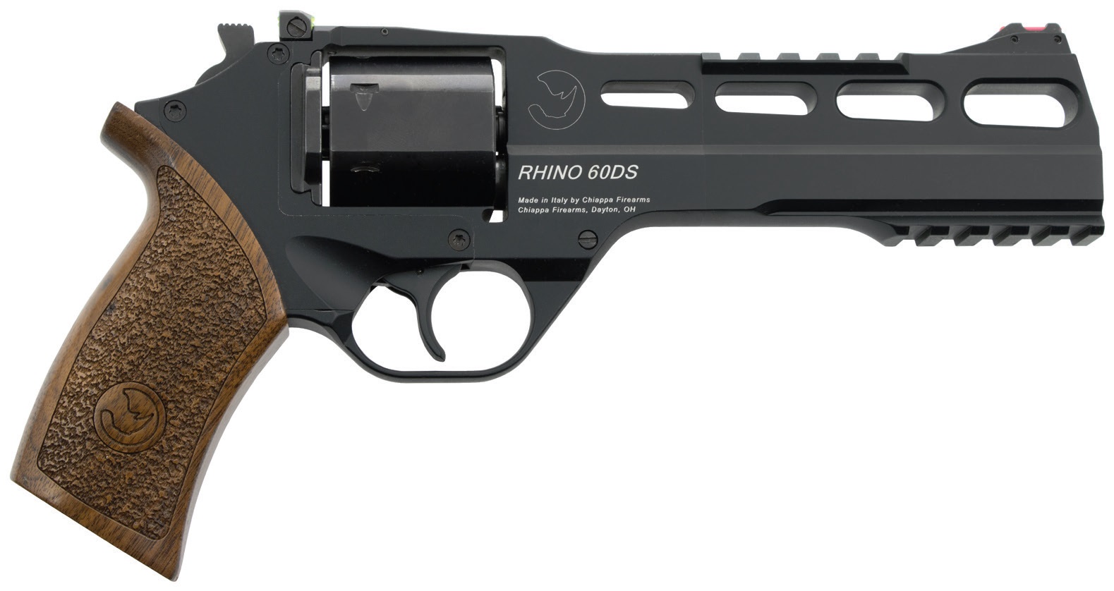 Chiappa Firearms USA Ltd Chiappa Rhino 60DS 10mm 6" Black Adj Sao Revolver