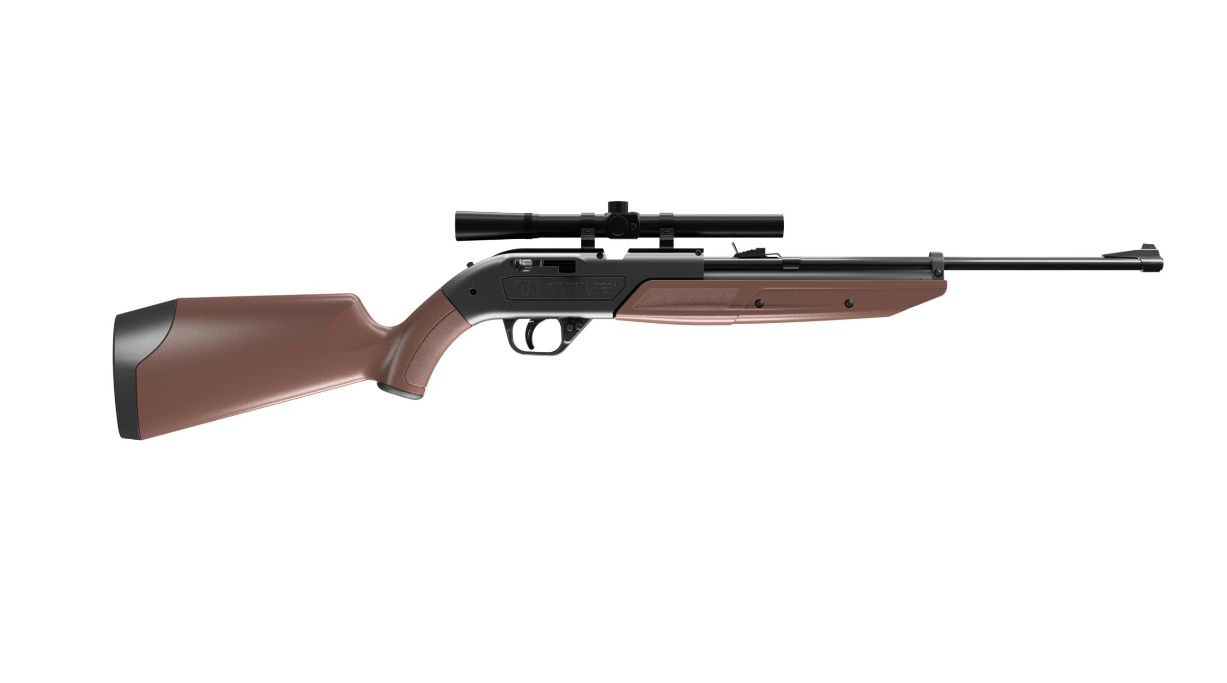CROSMAN CORP CROSMAN 760 Pumpmaster Bolt Action Variable Pump Rifle with 4x15 Scope .177 Cal